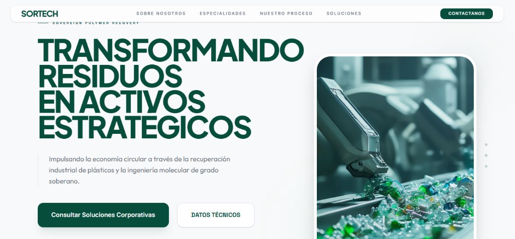 SorTech - Hero Section